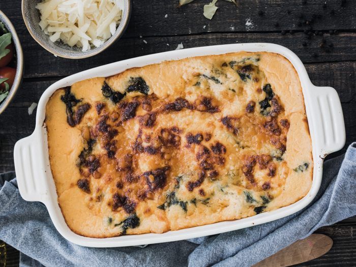 Recept groene lasagne