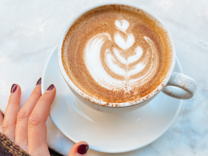 Pumpkin spiced lattes Amsterdam