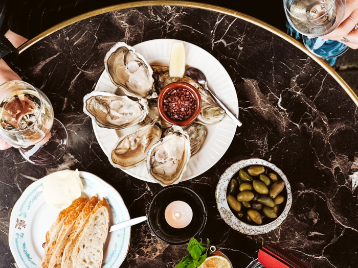 beste oesters amsterdam ente