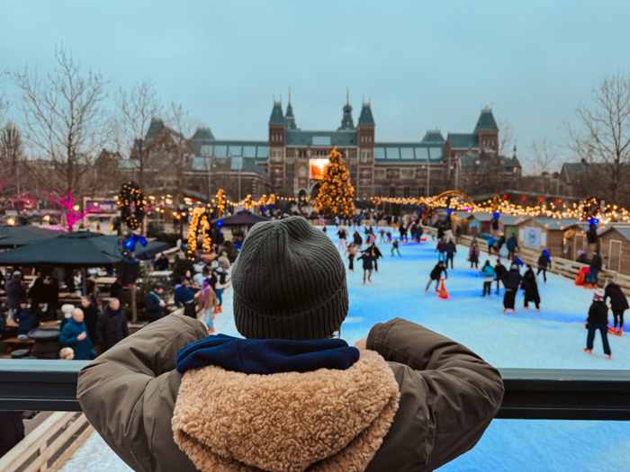 kerst in Amsterdam, schaatsen in Amsterdam