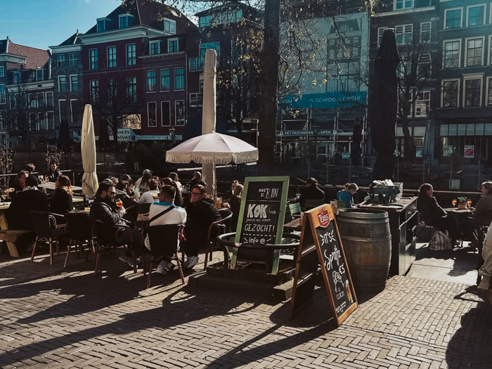 beste terrassen leiden 