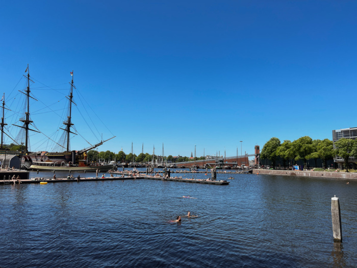 14 baignades en plein air à Amsterdam, de City Beach à Jetty